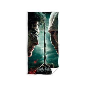 Carbotex Bavlněná froté osuška 70x140 cm - Harry Potter a Voldemort