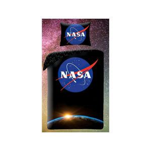 Halantex Bavlněné povlečení 140x200 + 70x90 cm - NASA Zeměkoule