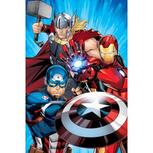 Jerry Fabrics Deka mikroflanel 100x150 cm - Avengers "Heroes 02"