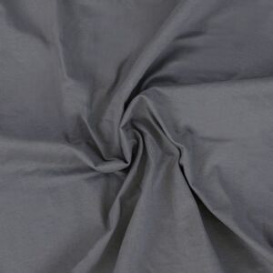Kvalitex Luxusní bavlněné JERSEY prostěradlo s lycrou 180x200 cm - tmavě šedá
