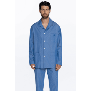 GUASCH Pánské pyžamo PATRICIO Modrá 3XL