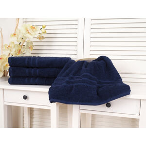 Bavlněný froté ručník Classic - Marine modrý Rozměr: 30 x 50