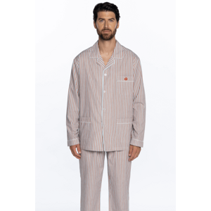 GUASCH Pánské pyžamo EDGAR Terakota XL