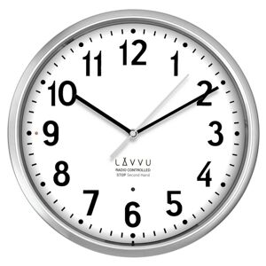 LAVVU Stříbrné hodiny Accurate Metallic Silver
