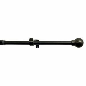 Záclonová souprava roztažitelná Koule 16/19mm černý nikl, 200 - 350 cm