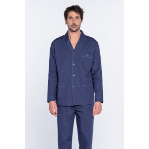 GUASCH Pánské pyžamo GERT Tmavě modrá XL