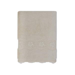 Soft Cotton Dárkové balení ručníků a osušek STELLA Krémová